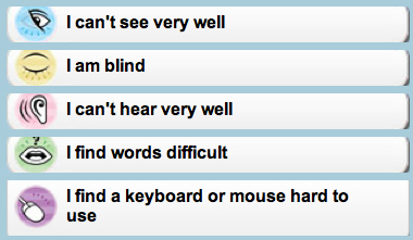 Accessibility help: my computer, my way